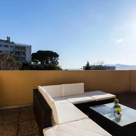 Havre De Paix 2 Pieces, Terrasse Vue & Piscine - Havre De Paix 2 Pieces, Terrasse Vue & Piscine Mae-1603 קאן