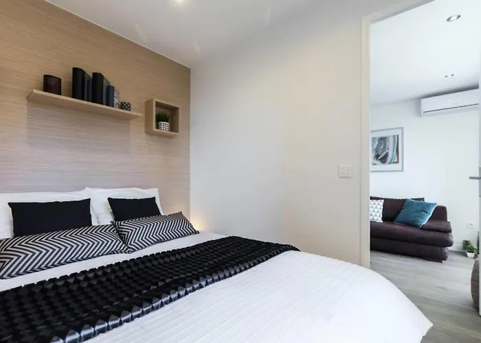 דירה Havre De Paix 2 Pieces, Terrasse Vue & Piscine - Havre De Paix 2 Pieces, Terrasse Vue & Piscine Mae-1603 קאן